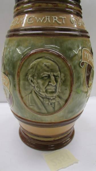 A Doulton Lambeth Gladstone commemorative jug. - Image 2 of 4