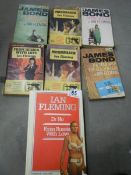 Seven James Bond books.