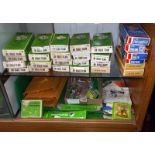 A good collection of vintage Subbuteo teams etc on 2 shelves