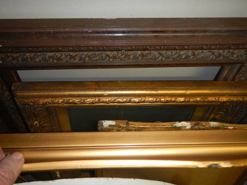 A Good lot of old picture frames, COLLECT ONLY. - Image 2 of 2