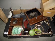 A quantity of various electrical instruments and boxes etc COLLECT ONLY