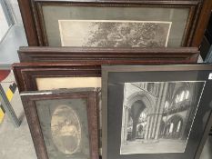 6 framed and glazed religous studies