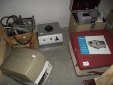 Vintage projectors, viewers, marconiphone etc COLLECT ONLY