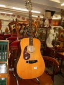 An Epiphone acoustic guitar, COLLECT ONLY.