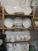 Fifty pieces of Duchess china tea and dinner ware, COLLECT ONLY.