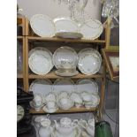 Fifty pieces of Duchess china tea and dinner ware, COLLECT ONLY.