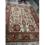 A large woven rug, 250 x 190cm, COLLECT ONLY.