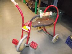 A vintage Weelskelo childs 3 wheel scooter/tricycle COLLECT ONLY