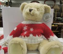 A Harrod's 2008 Christmas bear.