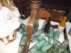 A good selection of 19c/20c glass codd bottles
