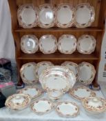 An Alfred Meakin vintage dinner service COLLECT ONLY