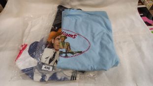 3 T-Shirts with Hank Williams on (Large)