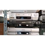 A ''Mr Switch'' Transmitter and 3 VHS Video recorder