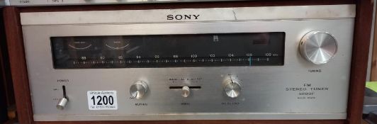 A Sony stereo tuner 5000F