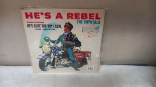 Hard to find , He's a Rebel crystals London Mono HA8120 near mint