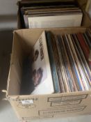 Two boxes of mixed records