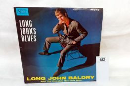 Seriously rare Long John Blues, John Baldry Decca Mono 1st Press. Only in good condition