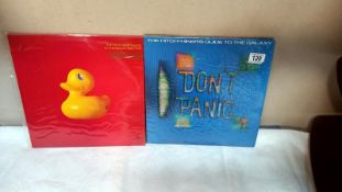 2 Hitch-Hikers Guide to the Galaxy LPs