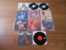Collection of Jimi Hendrix vinyl record LP's Generally Excellent condition