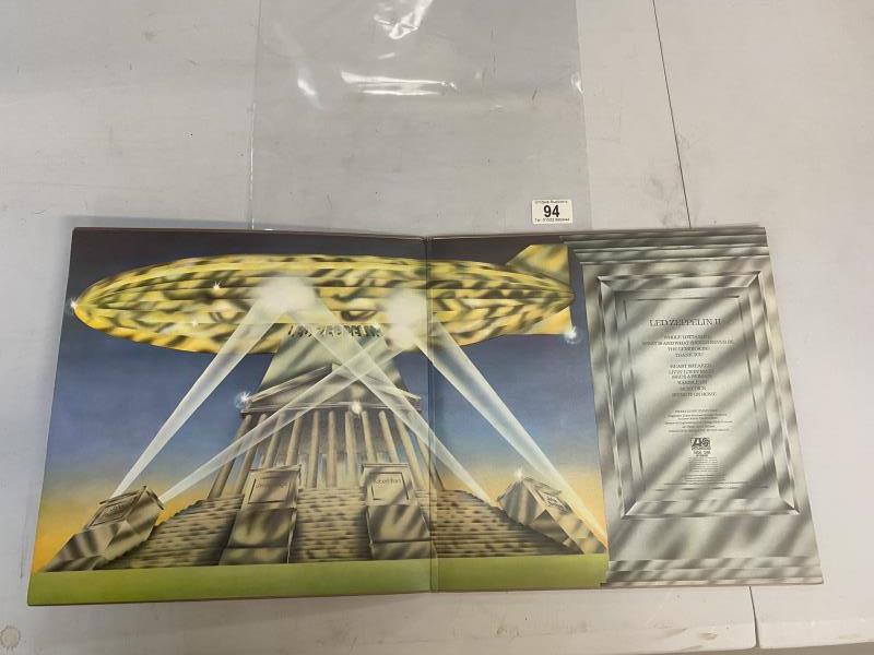 Led Zeppelin II Gate / Fold Plum Lebal - Image 3 of 5