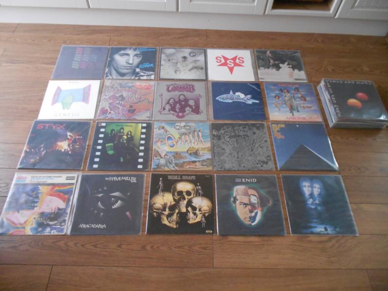 A collection of 40 x pop and rock LPs Mostly excellent condition