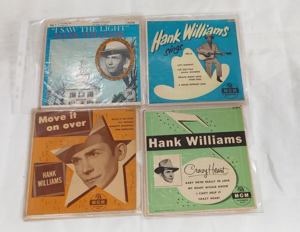 9 x Mixed Hank Williams 45's - Image 3 of 3