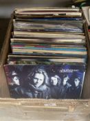 A mixed box of records