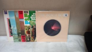 7 Beach Boys LPs Including Pet Sounds, Sunflowers etc. Mostly in excellent condition