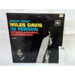 Miles Davies in person at Black Hawk CB562306