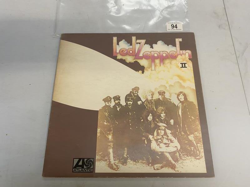 Led Zeppelin II Gate / Fold Plum Lebal