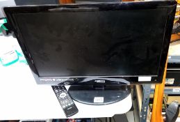 A Logik 22in LCD TV with remote