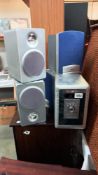2x Goodmans speakers + Sanyo micro system