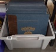 11 boxes of country music 4 records / box