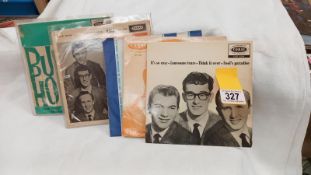 5x Buddy Holly EPs Coral