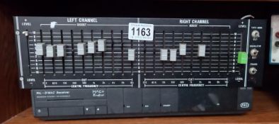 A 10 band stereo graphic equalizer + pace receiver