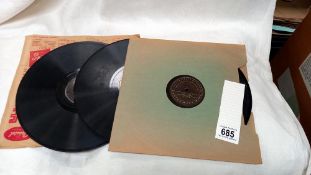 4 Pre war country 78's by Jimmie Rodger on Montgomery ward label