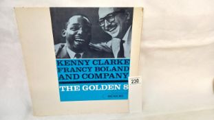 A rare Blue note album, The Golden 8, Clarke, Boland & Company, Blue Note 4092, original (rug)