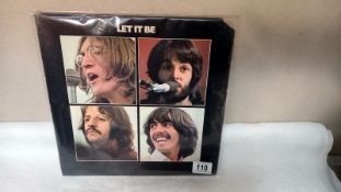 The Beatles, Let it Be, Red Apple logo, deadwax, Phil & Ronnie