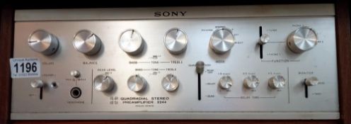 A Sony Quad Pre-Amp 2244