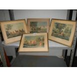 Four early French pictures Nos. 1, 2, 3 and 4, COLLECT ONLY.