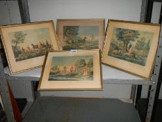 Four early French pictures Nos. 1, 2, 3 and 4, COLLECT ONLY.