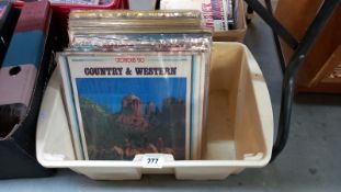 Quantity of Hank Williams LPs made in Japan China some sealed