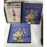 3 Hank WIlliams 78 box sets MGM including Luke the drifter