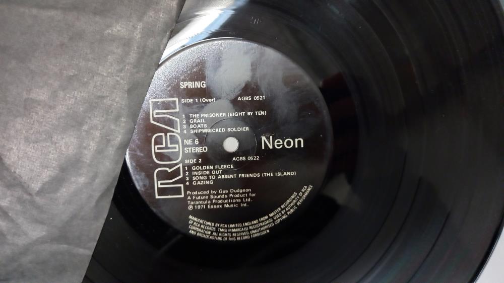 Spring Album RCA / Neon Label NE6 Runout A1 / B! - Image 2 of 2