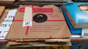 Quantity of Jimmie Rodgers Victor Label 78's