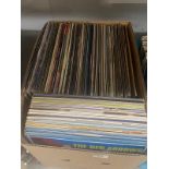 A mixed box of records