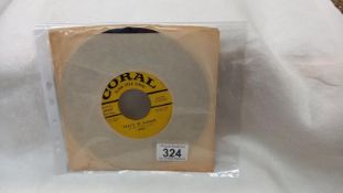Rare coral promo single by Ivan , Real wild child plus one other