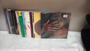 Interesting quantity of pop/Jazz LPs. Good condition
