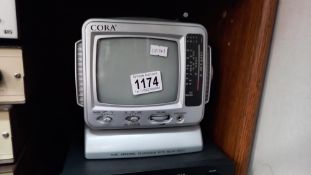 Cora mini TV-1000 with radio