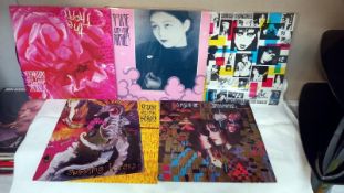 A quantity of Siouxsie & The Banshees LP's & 12" singles